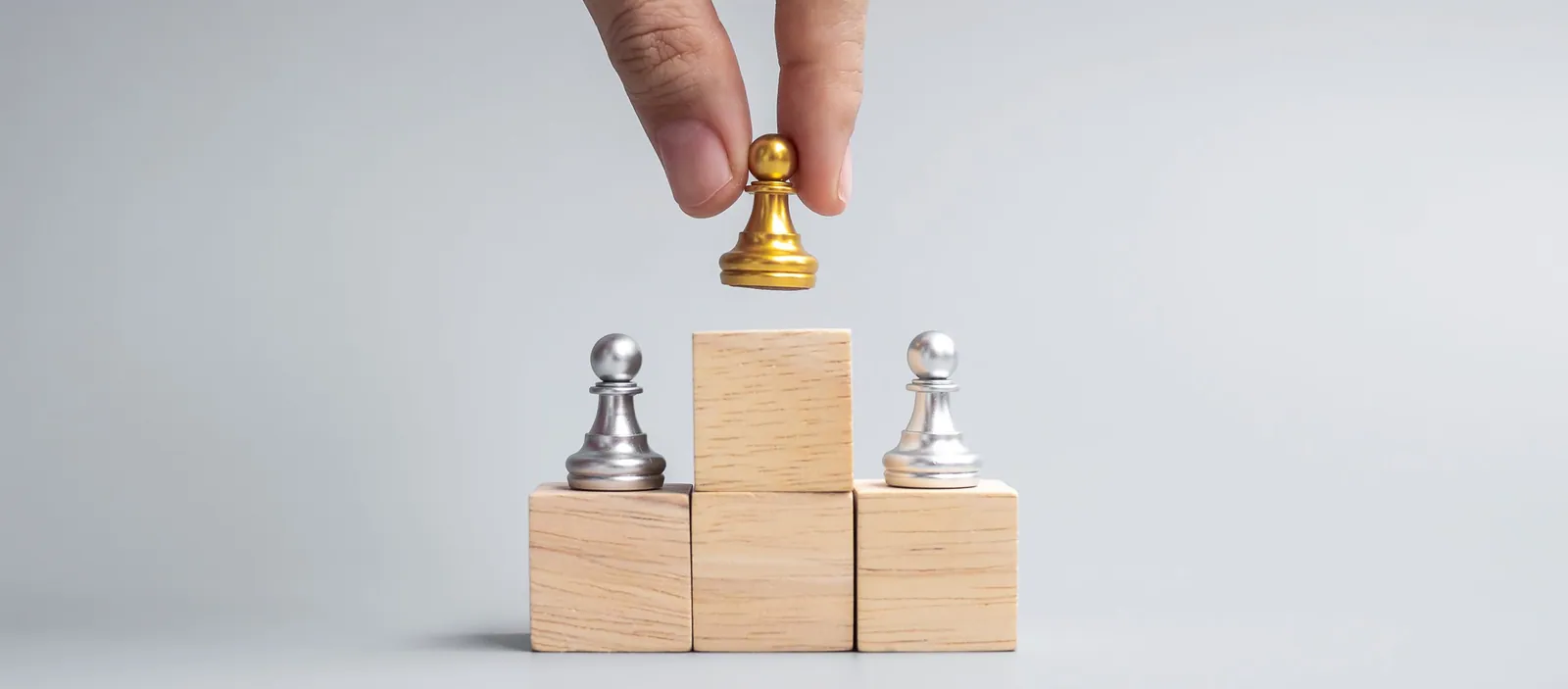 top of golden chess pawn pieces or leader business 2022 11 07 22 19 20 utc