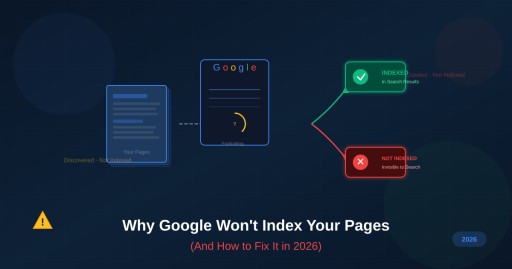 Защо Google вече няма да индексира страниците ви (и как да го поправим през 2026 г.)