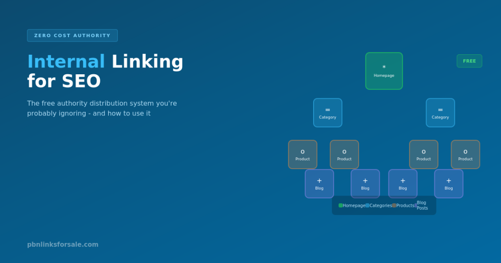 Internal Linking for SEO: The Free Authority You're Probably Ignoring