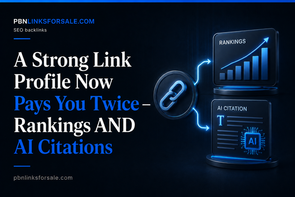 A Strong Link Profile Now Pays You Twice — Rankings AND AI Citations