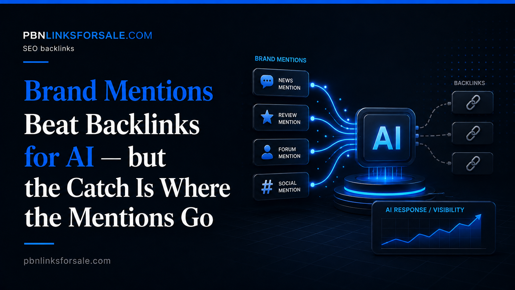 Brand Mentions Beat Backlinks for AI — but the Catch Is Where the Mentions Go